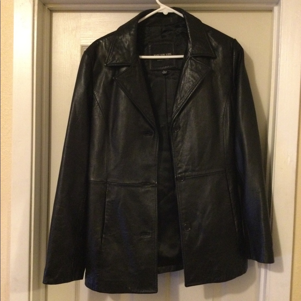 ANDREW MARC Women’s Leather Jacket ❤️ - Picture 15 of 15